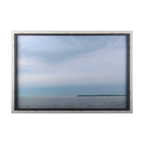Point Roberts by Mercana Studio a Hand Embellished Textured Framed Photo Art Print Matted under Glas by Mercana at Eve Furniture