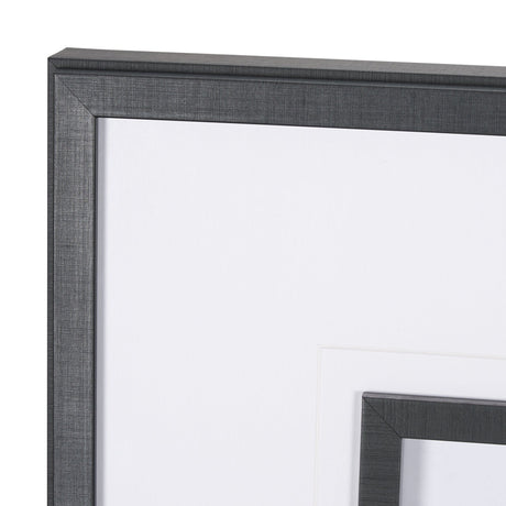 Poised by Mercana Studio a Hand Embellished Textured Framed Art Print Matted under Glass by Mercana at Eve Furniture