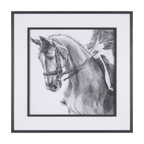 Poised by Mercana Studio a Hand Embellished Textured Framed Art Print Matted under Glass by Mercana at Eve Furniture