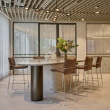 Pola Brown Barstool by Zuomod at Eve Furniture