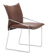 Pola Brown Dining Chair (Set of 2) by Zuomod at Eve Furniture
