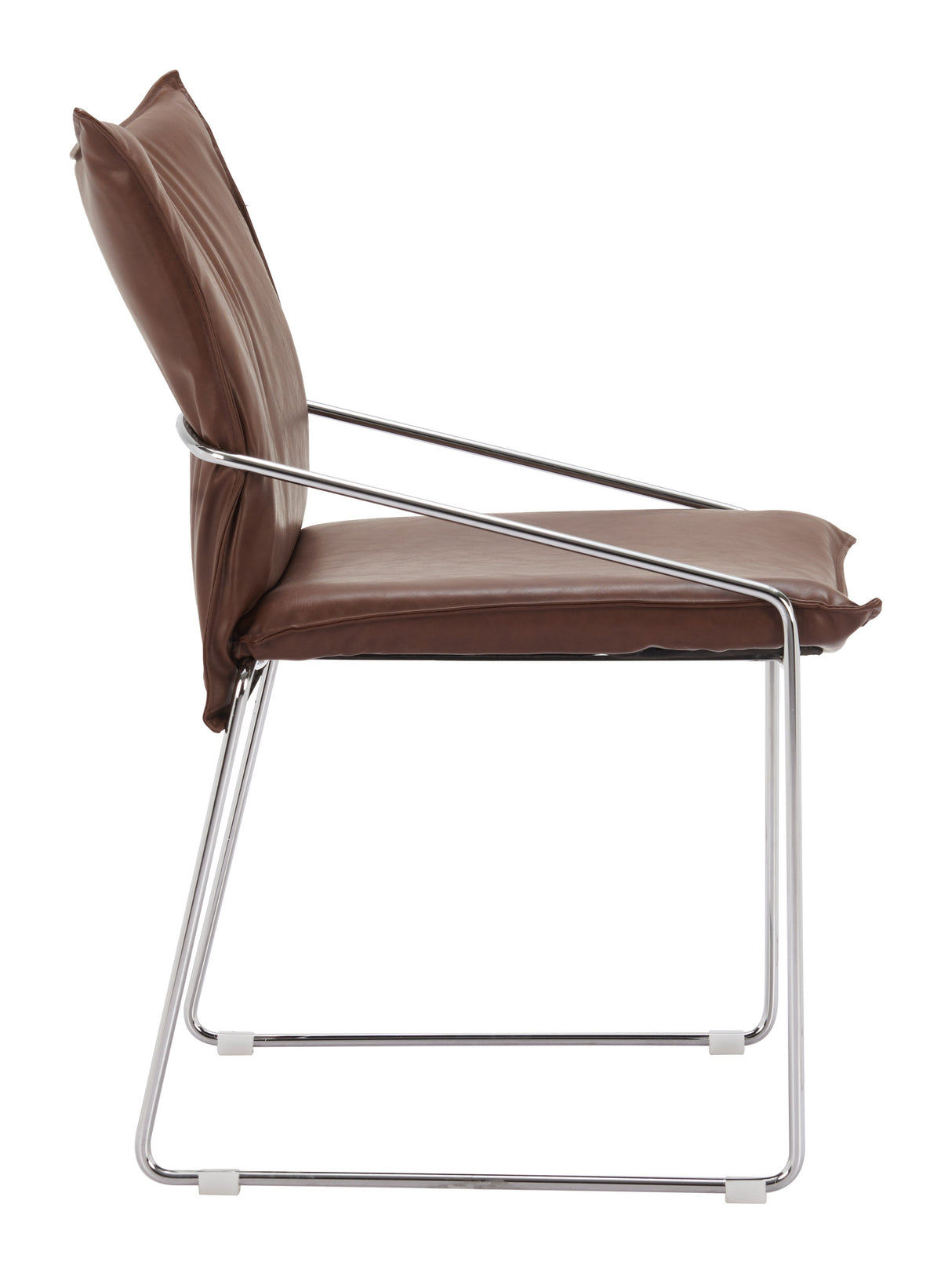 Pola Brown Dining Chair (Set of 2) by Zuomod at Eve Furniture