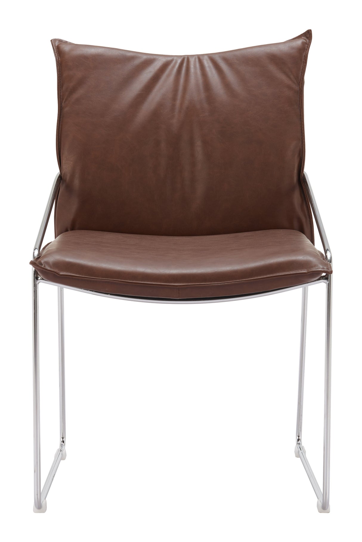 Pola Brown Dining Chair (Set of 2) by Zuomod at Eve Furniture