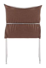 Pola Brown Dining Chair (Set of 2) by Zuomod at Eve Furniture
