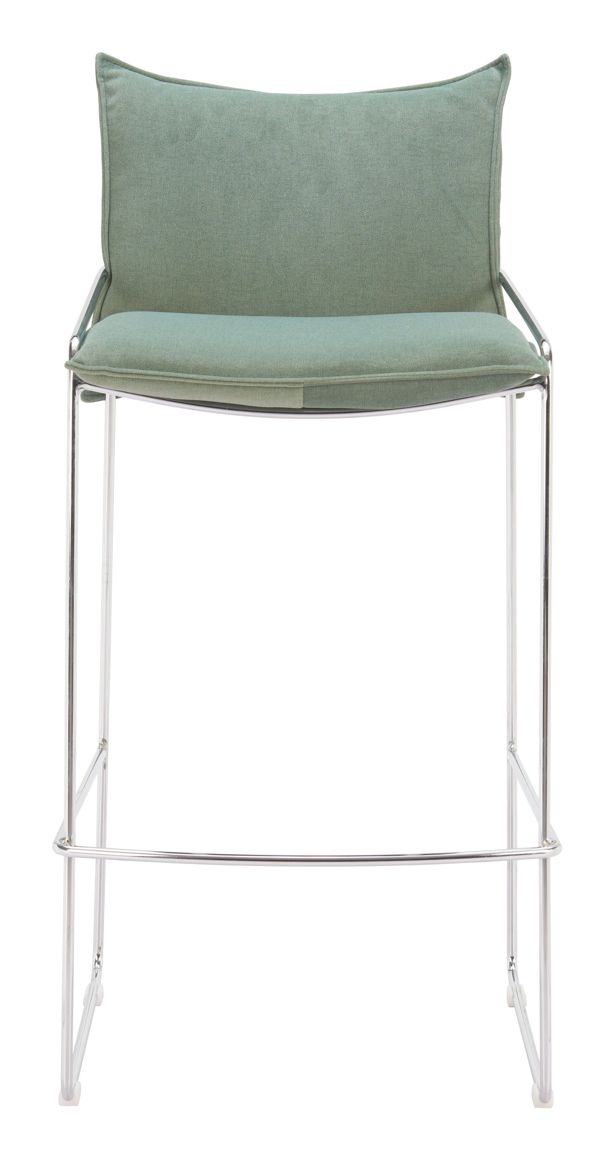 Pola Green Barstool by Zuomod at Eve Furniture