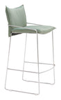 Pola Green Barstool by Zuomod at Eve Furniture