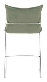 Pola Green Counter Stool by Zuomod at Eve Furniture