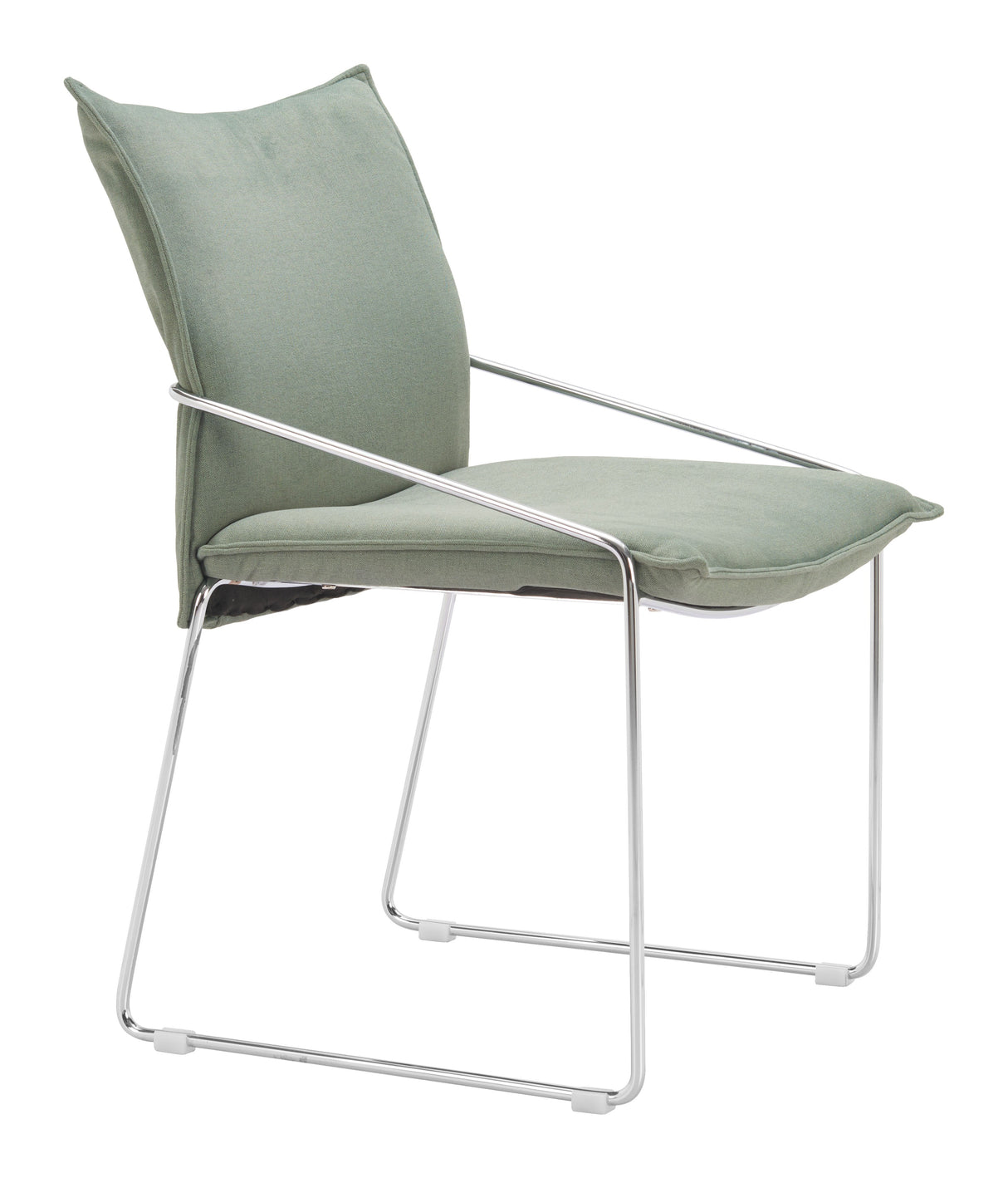 Pola Green Dining Chair (Set of 2) by Zuomod at Eve Furniture