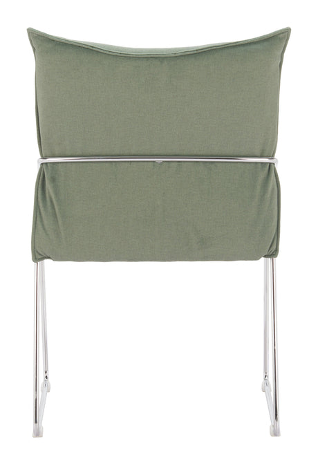 Pola Green Dining Chair (Set of 2) by Zuomod at Eve Furniture