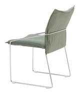 Pola Green Dining Chair (Set of 2) by Zuomod at Eve Furniture
