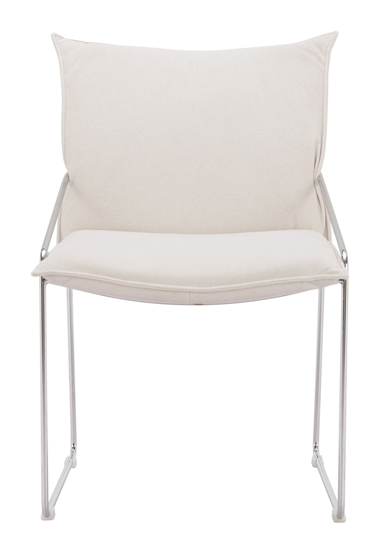 Pola White Dining Chair (Set of 2) by Zuomod at Eve Furniture