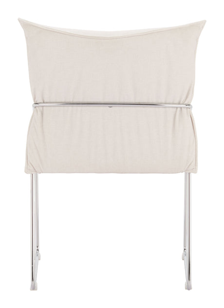Pola White Dining Chair (Set of 2) by Zuomod at Eve Furniture