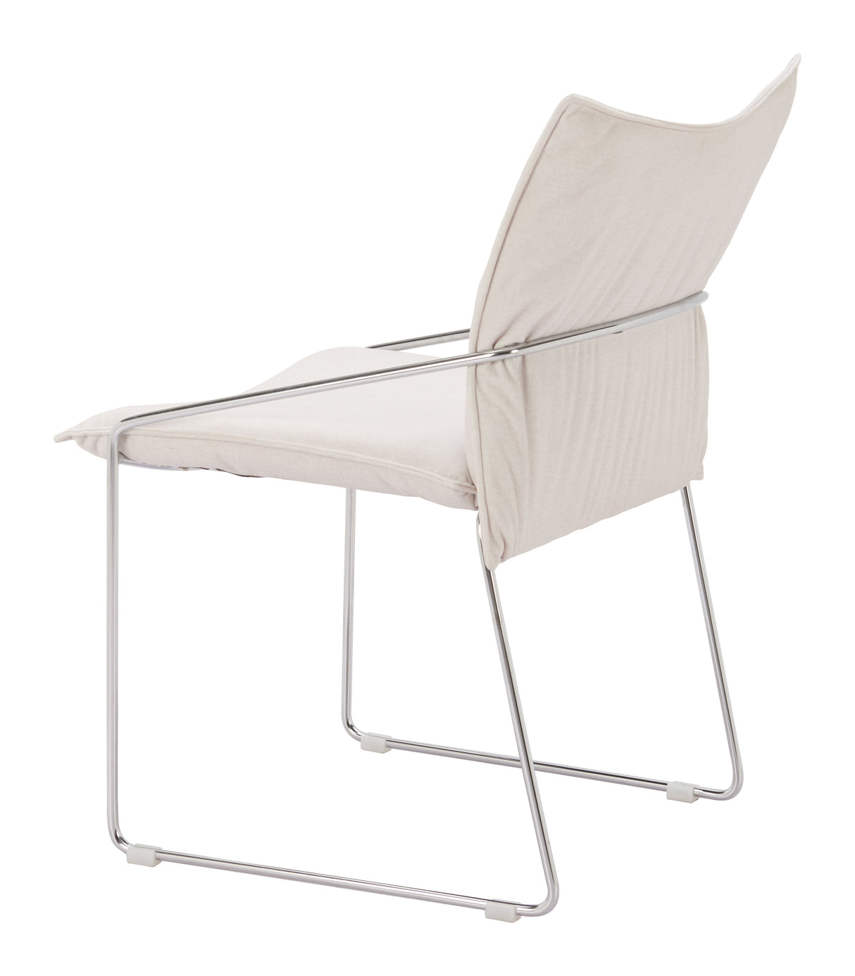 Pola White Dining Chair (Set of 2) by Zuomod at Eve Furniture