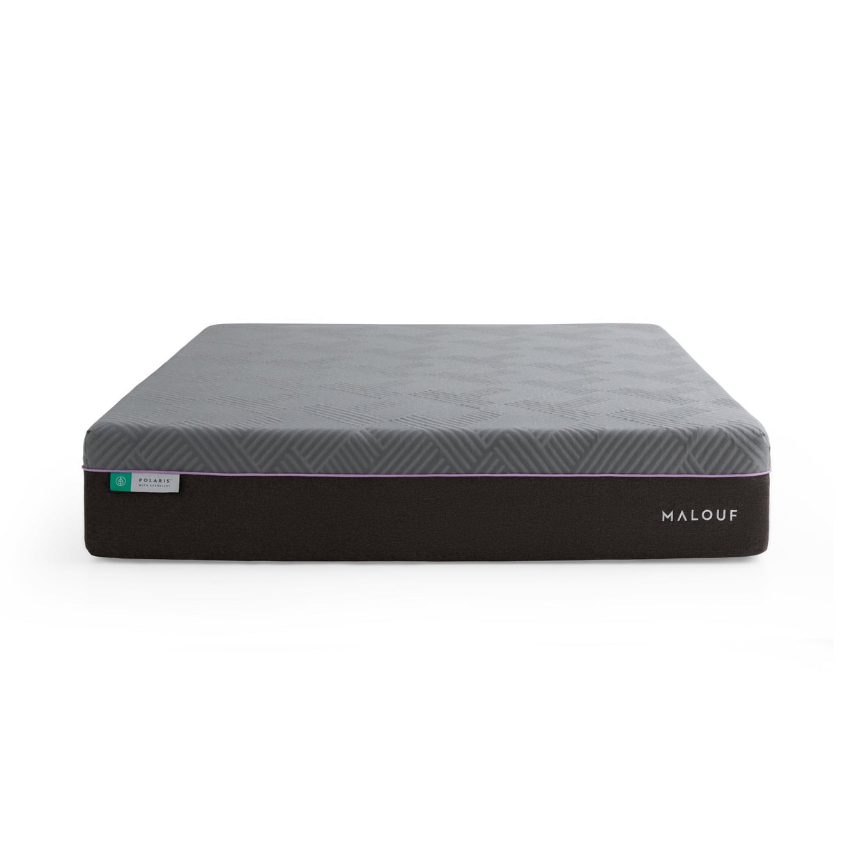 Polaris AeroFlex Gray Full Mattress by Malouf at Eve Furniture