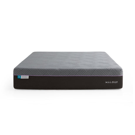 Polaris Coolysnc Gray King Mattress by Malouf at Eve Furniture