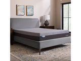 Polaris Coolysnc Gray Queen Mattress by Malouf at Eve Furniture