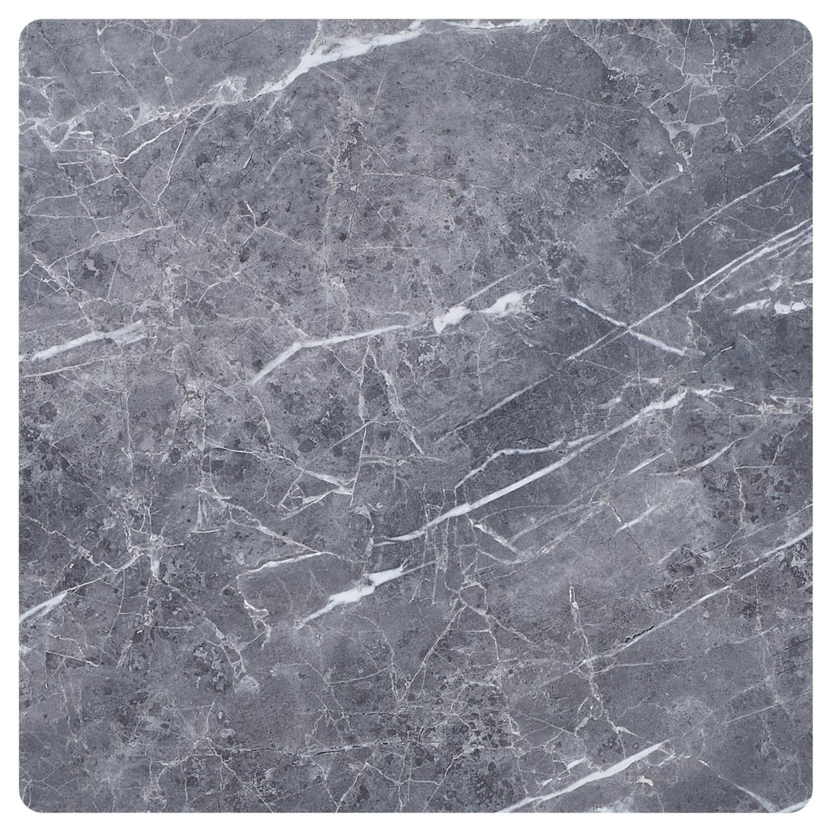 Polaris Teramo and Light Oak Rectangular End Table with Marble-like Top by Coaster at Eve Furniture