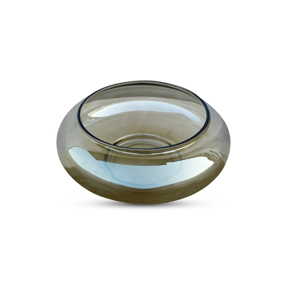 Polene Smoky Brown Small Glass Bowl by MOES at Eve Furniture