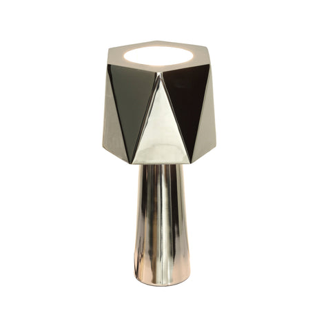 Polished Nickel Table Lamp by TOV Furniture at Eve Furniture