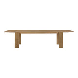Polly Natural Ash Extendable Rectangular Dining Table by TOV Furniture at Eve Furniture
