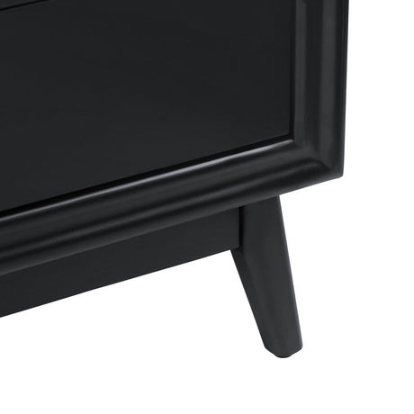 Pomeroy Black Chest by Crestview at Eve Furniture