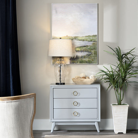 Pomeroy Gray Light Grey Chest by Crestview at Eve Furniture