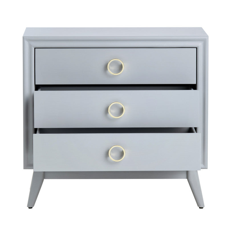 Pomeroy Gray Light Grey Chest by Crestview at Eve Furniture