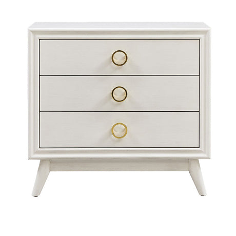 Pomeroy White İvory Chest by Crestview at Eve Furniture