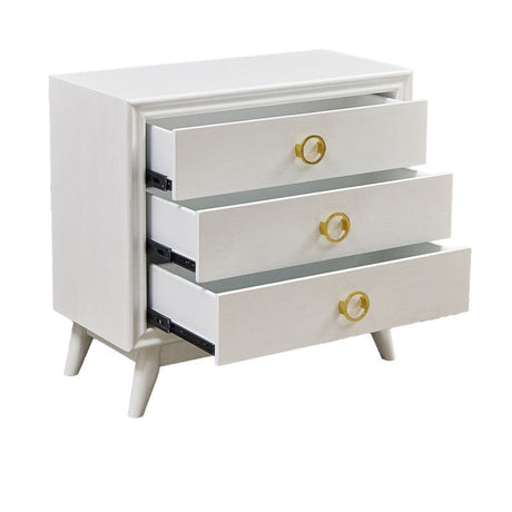 Pomeroy White İvory Chest by Crestview at Eve Furniture
