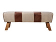 Pommel Brown Bench by Moe's Home at Eve Furniture