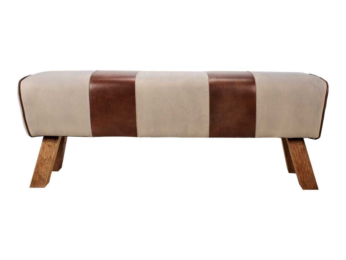 Pommel Brown Bench by Moe's Home at Eve Furniture
