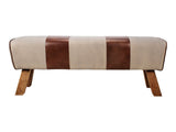 Pommel Brown Bench by Moe's Home at Eve Furniture