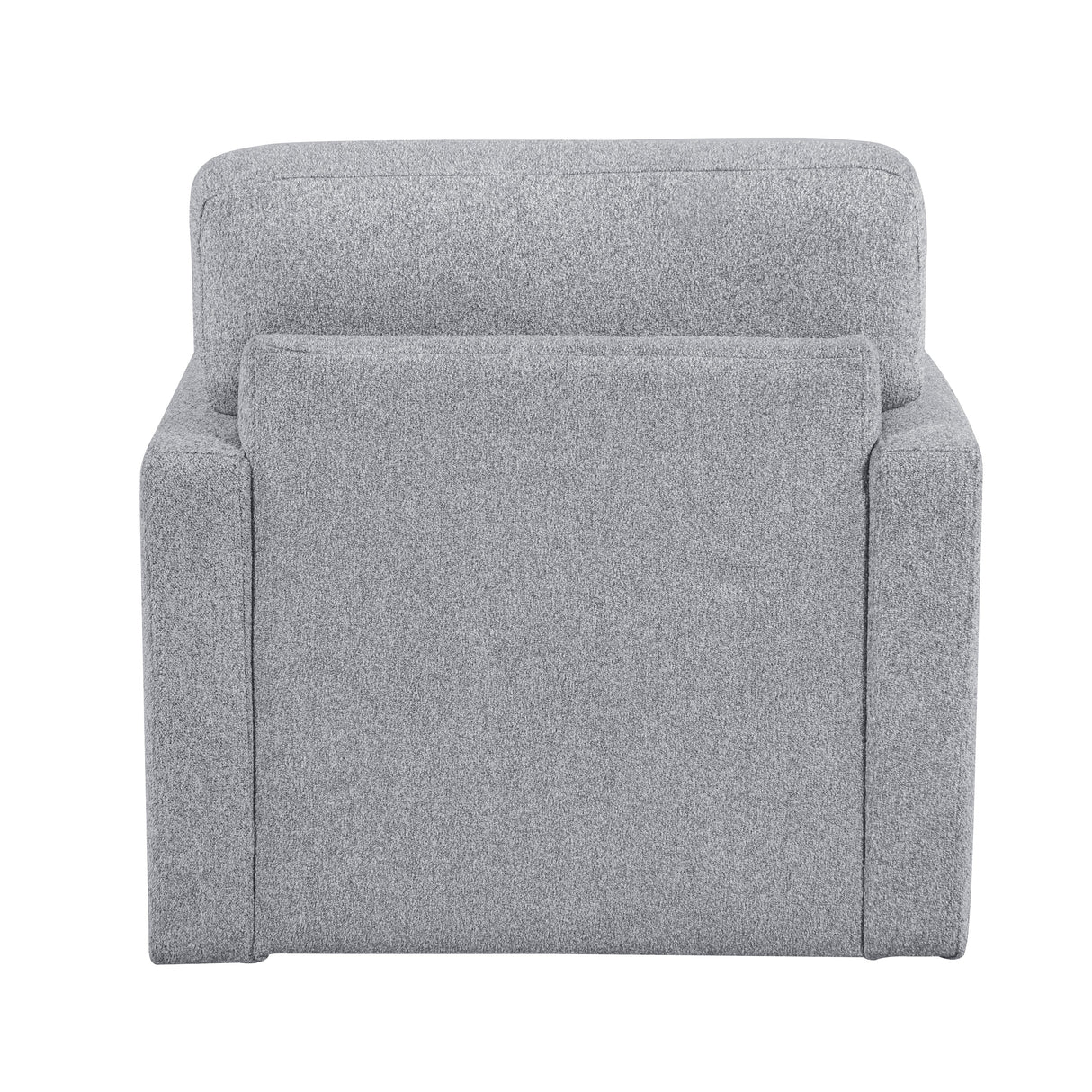 Pompano Gray Swivel Chair by Homelegance at Eve Furniture