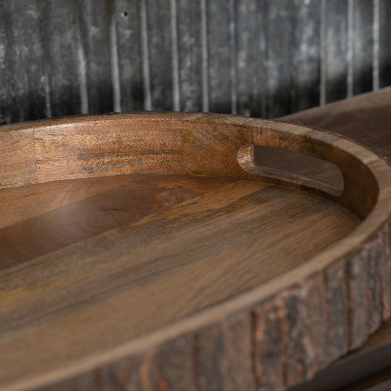 Ponderosa Brown Trays by Crestview at Eve Furniture