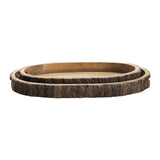Ponderosa Brown Trays by Crestview at Eve Furniture