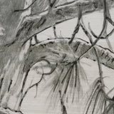 Ponderosa Whisper by Mercana Studio Hand Embelished Framed Artwork Matted under Glass by Mercana at Eve Furniture