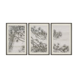 Ponderosa Whisper by Mercana Studio Hand Embelished Framed Artwork Matted under Glass by Mercana at Eve Furniture