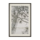 Ponderosa Whisper by Mercana Studio Hand Embelished Framed Artwork Matted under Glass by Mercana at Eve Furniture