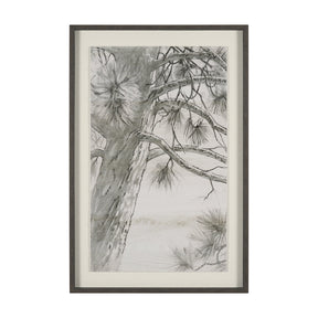 Ponderosa Whisper by Mercana Studio Hand Embelished Framed Artwork Matted under Glass by Mercana at Eve Furniture