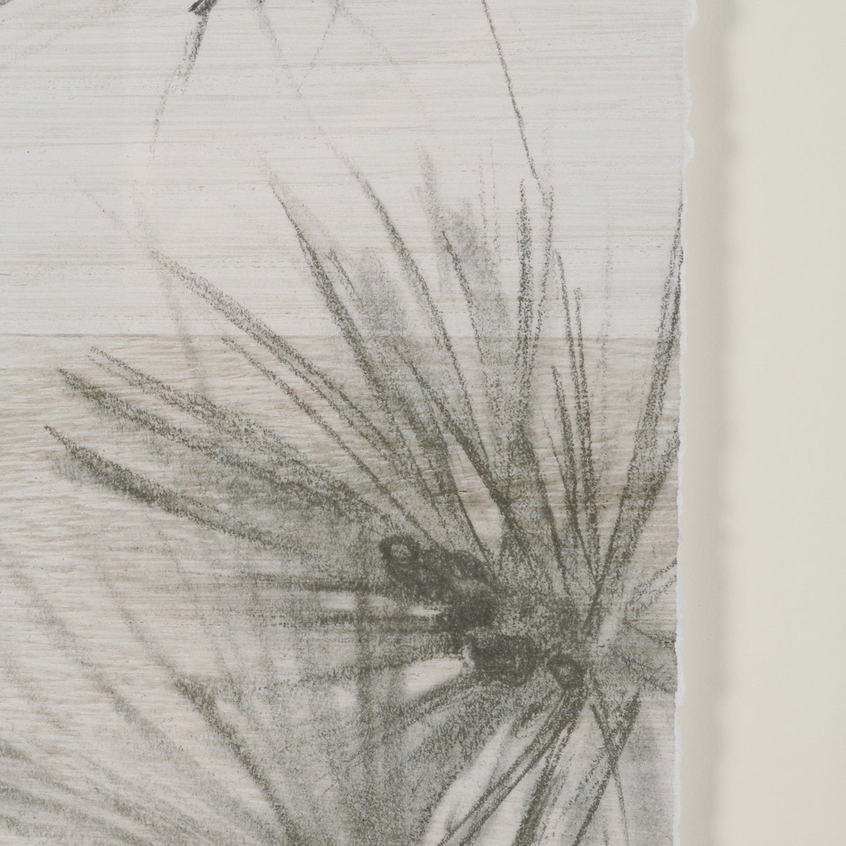 Ponderosa Whisper C by Mercana Studio Hand Embelished Framed Artwork Matted under Glass by Mercana at Eve Furniture
