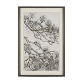 Ponderosa Whisper C by Mercana Studio Hand Embelished Framed Artwork Matted under Glass by Mercana at Eve Furniture