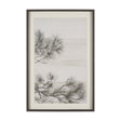 Ponderosa Whisper R by Mercana Studio Hand Embelished Framed Artwork Matted under Glass by Mercana at Eve Furniture