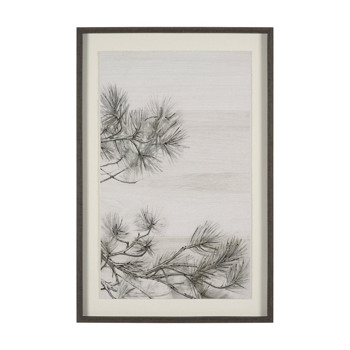 Ponderosa Whisper R by Mercana Studio Hand Embelished Framed Artwork Matted under Glass by Mercana at Eve Furniture