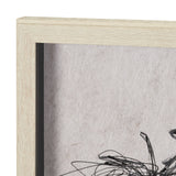 Pony Sketches II by Mercana Studio Hand-Embellished Framed Artwork Matted under Glass by Mercana at Eve Furniture