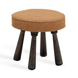 Pookie Boucle Stool by TOV Furniture at Eve Furniture