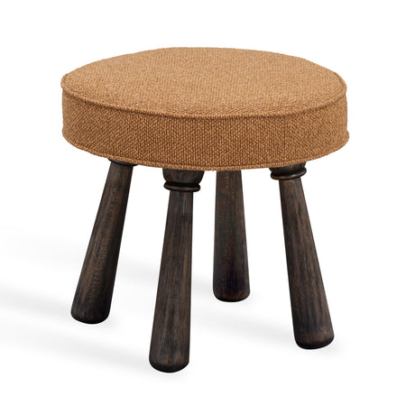 Pookie Boucle Stool by TOV Furniture at Eve Furniture