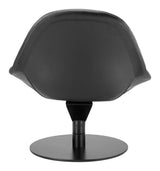 Poole Black Accent Chair by Zuomod at Eve Furniture