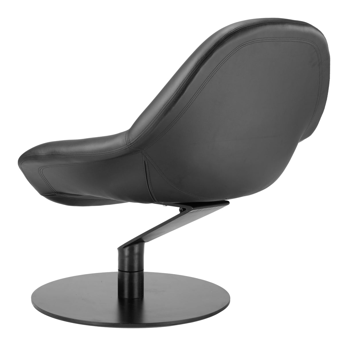 Poole Black Accent Chair by Zuomod at Eve Furniture