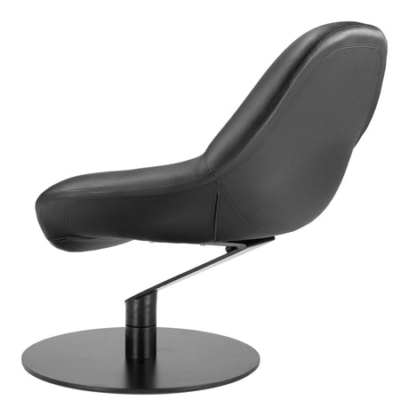 Poole Black Accent Chair by Zuomod at Eve Furniture