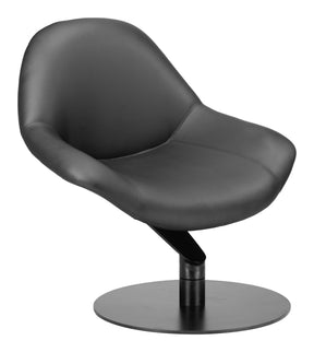 Poole Black Accent Chair by Zuomod at Eve Furniture